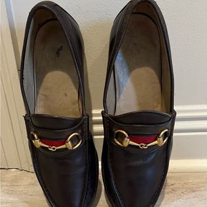Gucci  brown loafers. Size 12. Worn with love. Very good condition